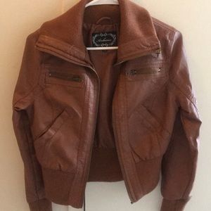 Leather jacket